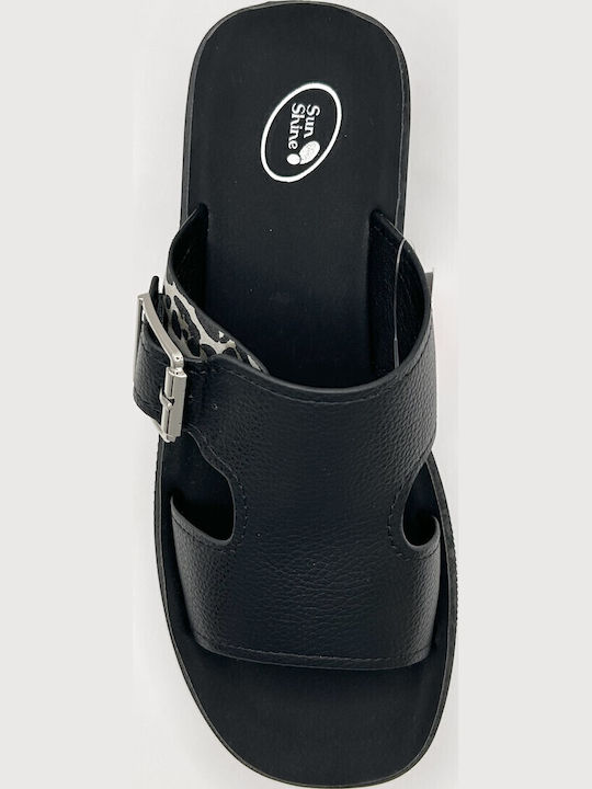 Summer Women's Platform Shoes in Slipper Style Black