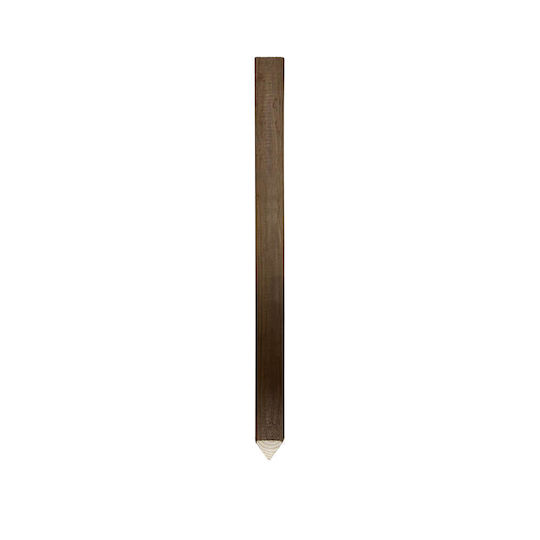 Tesias Group Πάσσαλος για Περίφραξη Κήπου από Ξύλο 4.6x3.6x26εκ. 10τμχ
