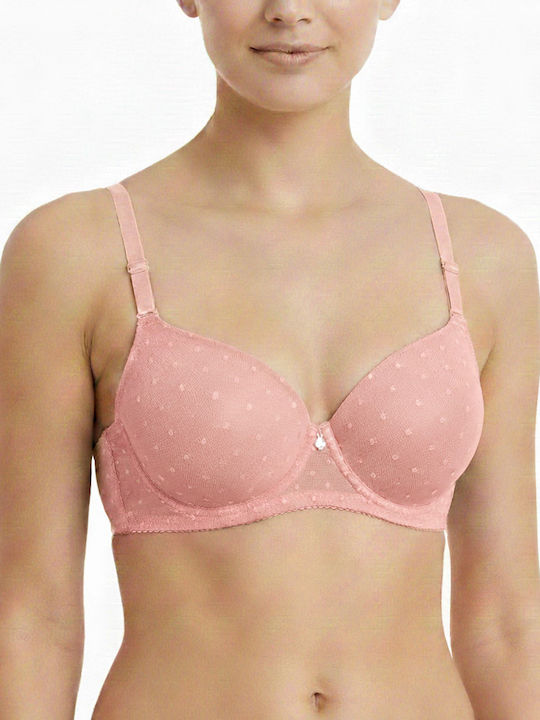 Purple Salmon Push Up Underwire Bras 2Pack