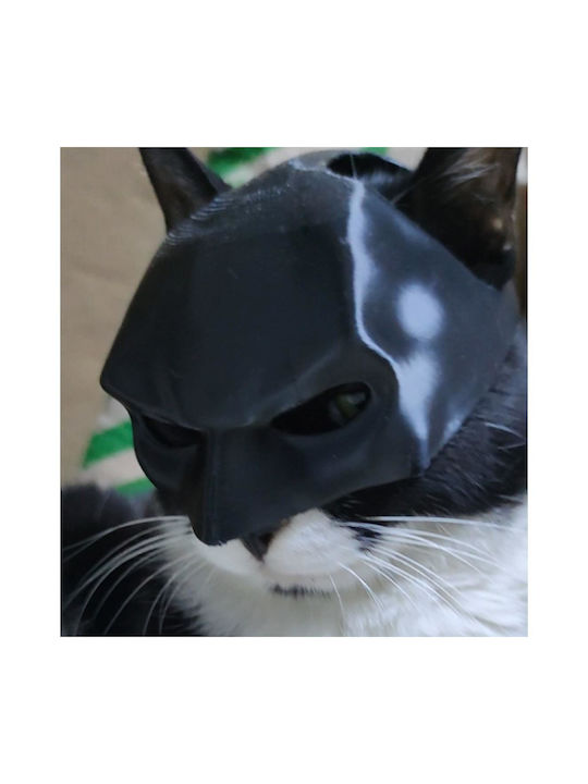 Batman Mask for Cats Dim.11.2x8.2x5.5cm/Head Circumference:25cm
