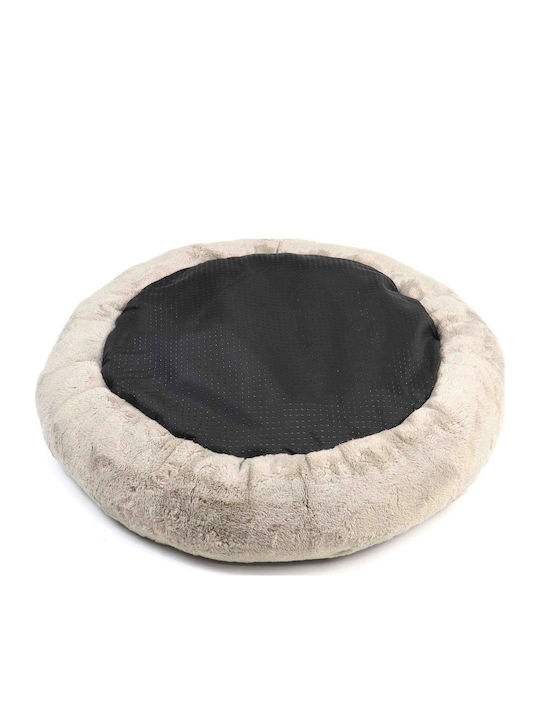 Animal Poof Dog Bed Gray 60x60cm
