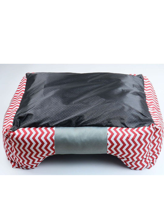 Animal Sofa Dog Red 80x70cm Animal Sofa Dog Red 80x70cm