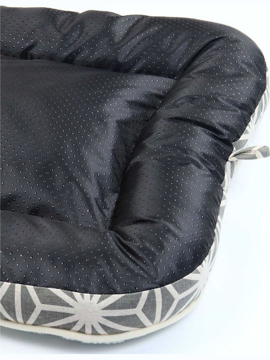 Animal Pillow Dog Rectangle Black 110x98cm