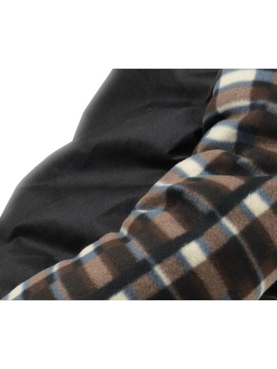 Poof Dog Bed Brown 80x80cm