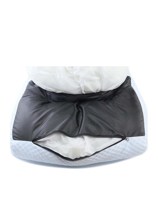 Animal Sofa Dog Bed Blue 90x56cm