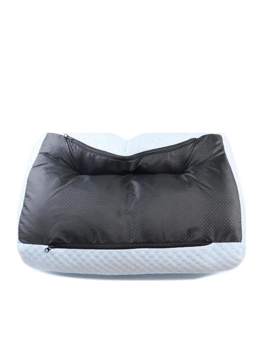 Animal Sofa Dog Bed Blue 90x56cm