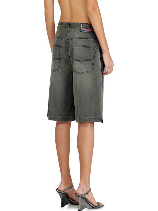 Damen Bermudas Jeans Blau