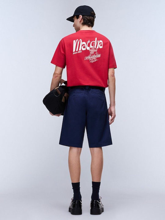 T-Shirt Burgundisch