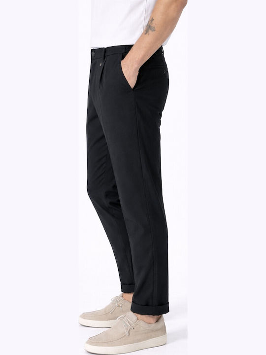 Trousers In Slim Fit Black