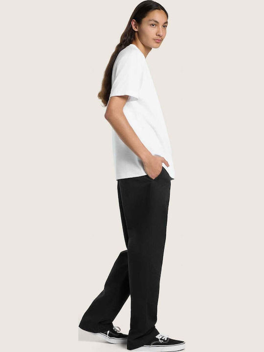 Authentic Ανδρικό Παντελόνι Chino Ελαστικό Relaxed Fit Black