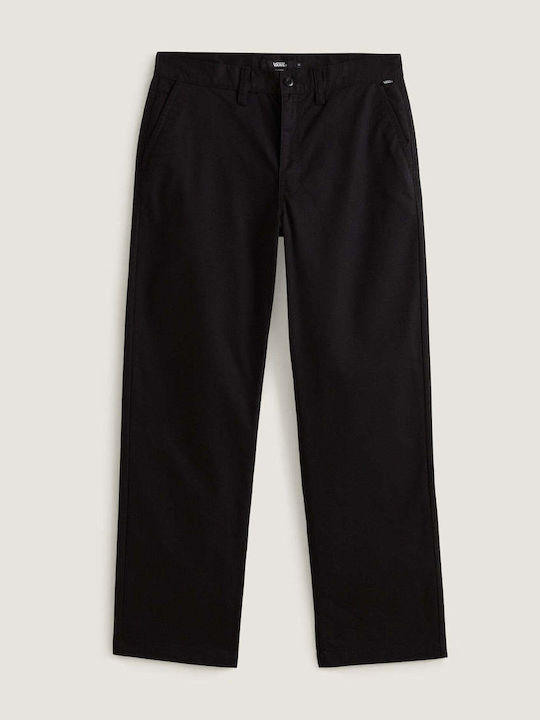 Authentic Ανδρικό Παντελόνι Chino Ελαστικό Relaxed Fit Black