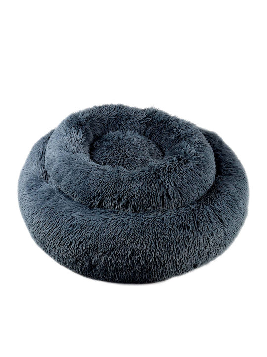 Animal Poof Dog Bed Gray 60x60cm