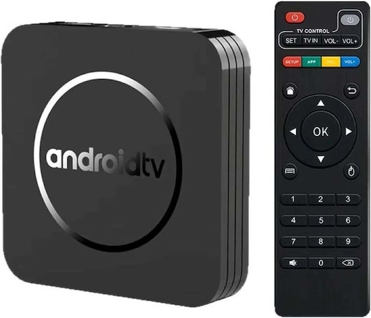 Decodor TV Digital Suport 4K Conexiune Ethernet Rapidă 100m Telecomandă Negru