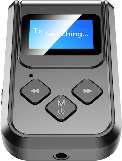 Mintech T-15 Bluetooth Адаптер Предавател Ресийвър Дисплей Батерия 8 Часа Автономия Bt5