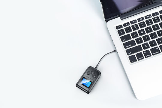 Mintech T-15 Bluetooth Адаптер Предавател Ресийвър Дисплей Батерия 8 Часа Автономия Bt5