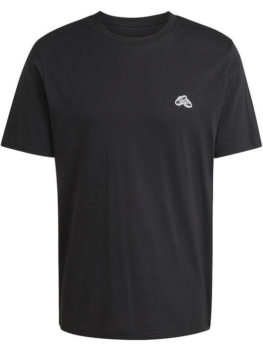 M S T-shirt Μαύρο
