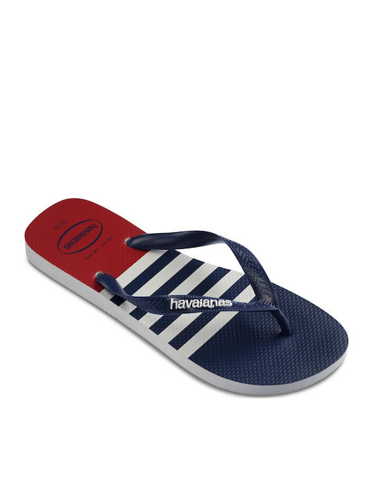 Top Nautical Ανδρικά Flip Flops Λευκά