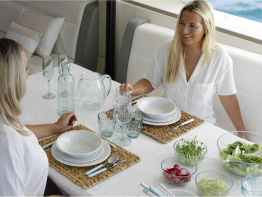 Marine Business Set of Glass Glasses 6 Pieces