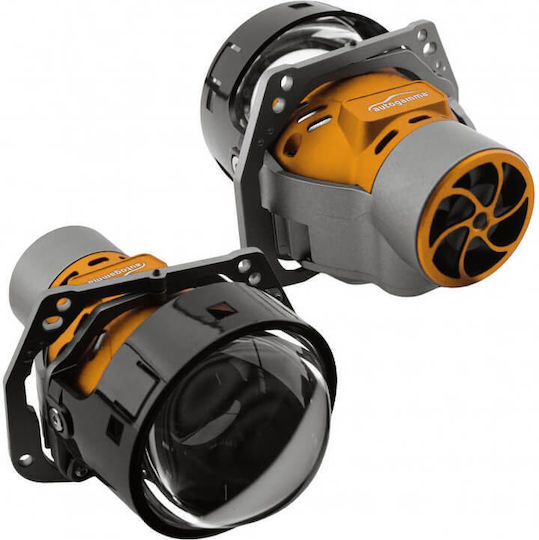 Projector Headlights Bi-led Retrofit 3.0" Afs Max 60w 70w 2 Pieces Universal Carner Light Parts
