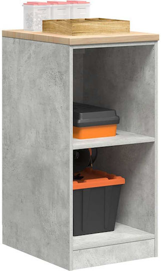 Bibliothek Grau 40x51x85cm
