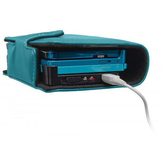 Nintendo 3ds Battery 2000mah + Blue Protective Case + Stylus