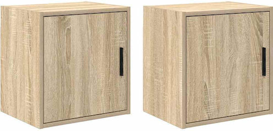 Wall Mount Living Room Cabinet made of Particle Board 40x30x41cm