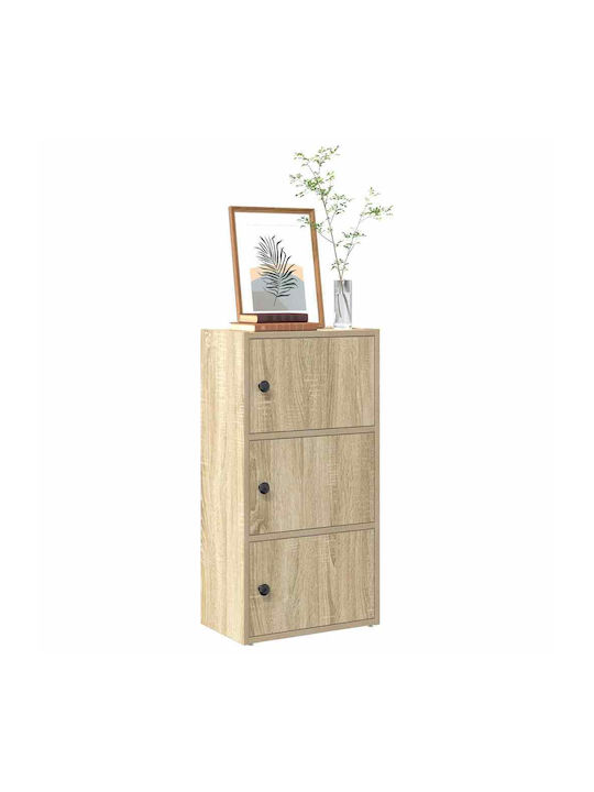 Living Room Cabinet Made of Particle Board Brown 40x24x77cm