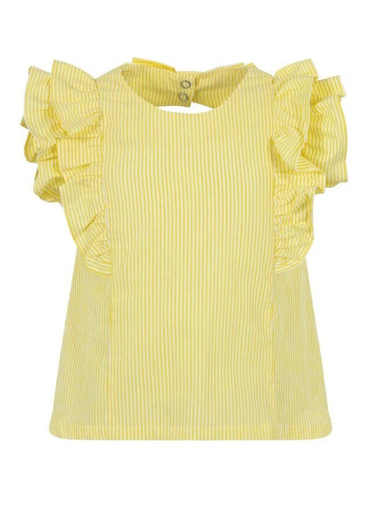 Kids Clothing Set with Leggings Summer 2 Pieces Yellow