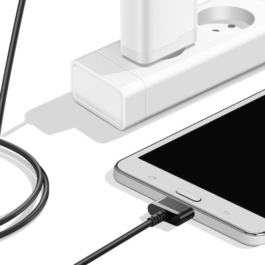 Avizar 30-pin Samsung To Usb-a Cable Galaxy Tab 1 2 3 Note 10.1 Black