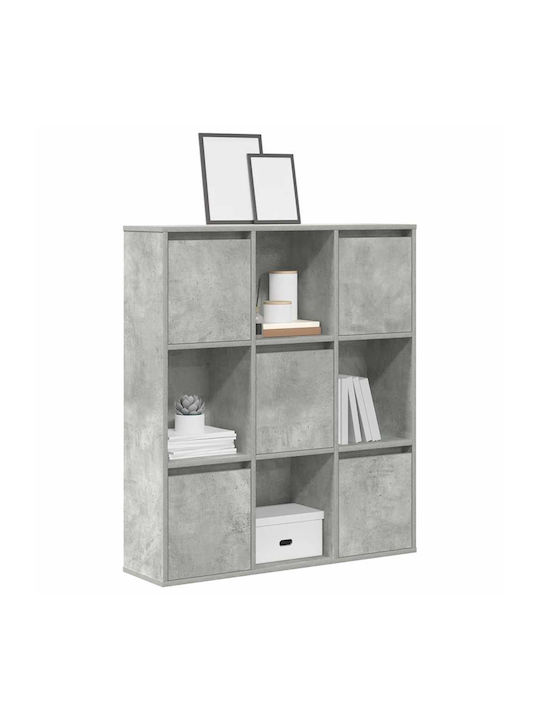 Bibliothek Grau Beton 89x24x101,5cm