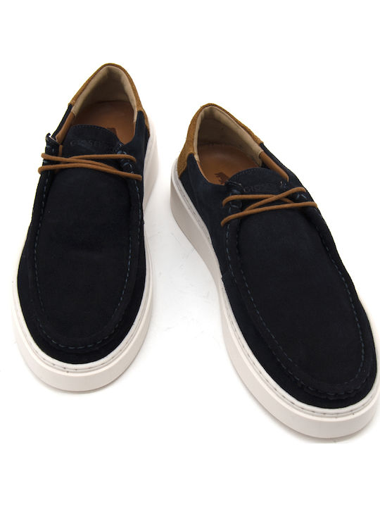 Suede Men's Casual Shoes Brown