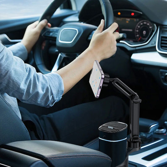 Acefast Car Mobile Mount with Magnet Black