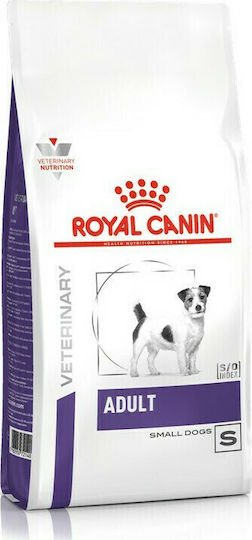Royal Canin Veterinary Adult Small Dog 2kg Dry Food Gluten-Free for Adult Small Breed Dogs with Brown rice and Chicken