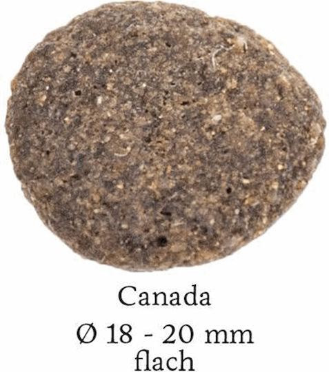 Happy Dog Canada 11kg Dry Food Grain-Free & Gluten-Free for Adult Medium & Large Breed Dogs with Potatoes and Salmon