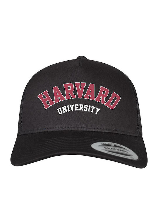 Harvard University Trucker Cap Black One