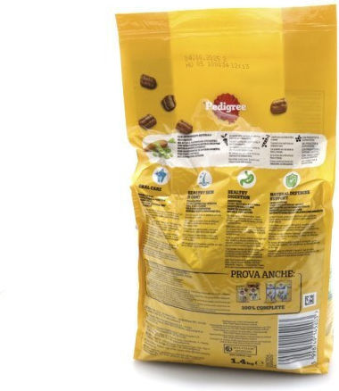 Pedigree 1.4kg Trockenfutter für erwachsene Hunde mit Kalb