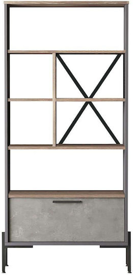 Βιβλιοθήκη 75.5x44.5x160.8εκ. Βιβλιοθήκη 75.5x44.5x160.8εκ.