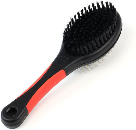 Brush for Misc Hair Lengths Double Sided for Coat Grooming Blue
