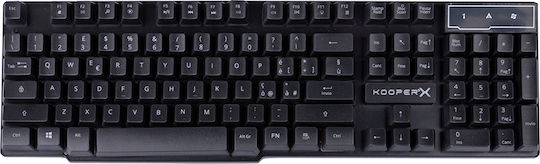 Kooper X Gaming Keyboard Set with RGB Lighting & Mouse English US
