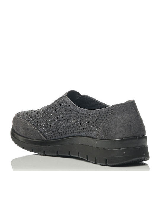 Анатомични Дамски Slip-On Сиви