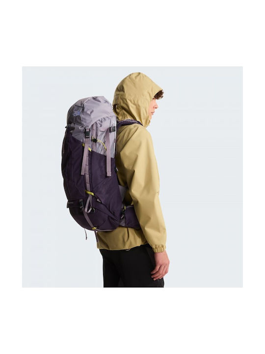 The North Face Trail Lite 50 Ορειβατικό Σακίδιο 54lt Αδιάβροχο Γκρι Trekking