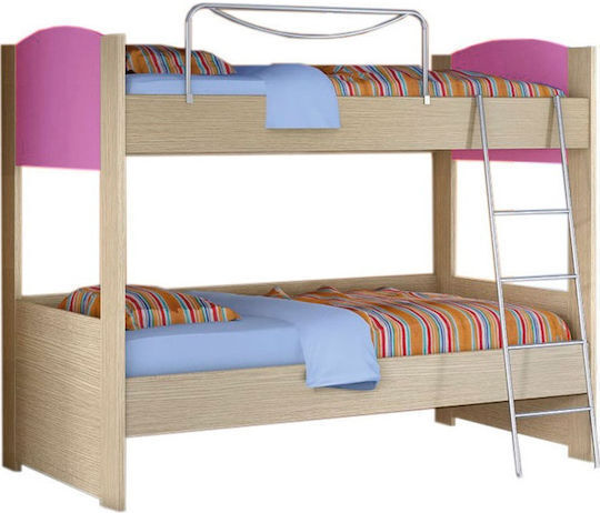 Kinderbett Koje Einzeln Rosa Für Matratze 90x200cm