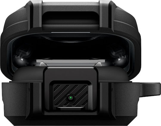 Spigen Plastic / Silicone Case with Hook in Black for Samsung Galaxy Buds 4 / 4 Pro
