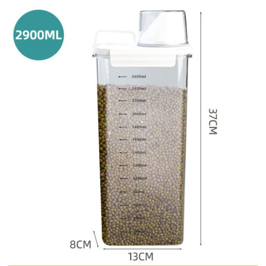 Animal Pets Food Storage Container Silicone for Dog & Cat 1.8lt