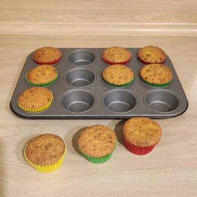 Πράσινα Αντικολλητικά Καραμελόχαρτα Cupcakes Muffins 180τεμ