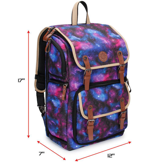 Enhance Tcg Series Trading Card Backpack Designer Edition Galaxy
