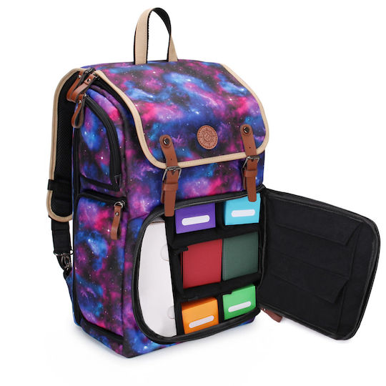 Enhance Tcg Series Trading Card Backpack Designer Edition Galaxy