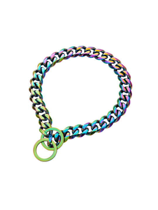Animal Dog Choker Chain in Silver color 61cm