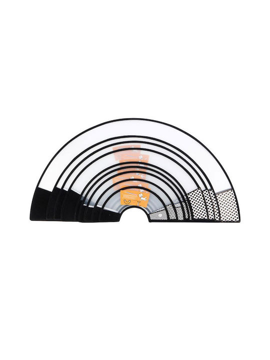 Elizabethan Pet Collar-Cone | Neck circumference: 18-21cm/Depth 11cm