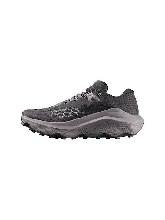 Salomon Ultra Glide Men's Trail Black Dark Gull Gray Silver Cloud